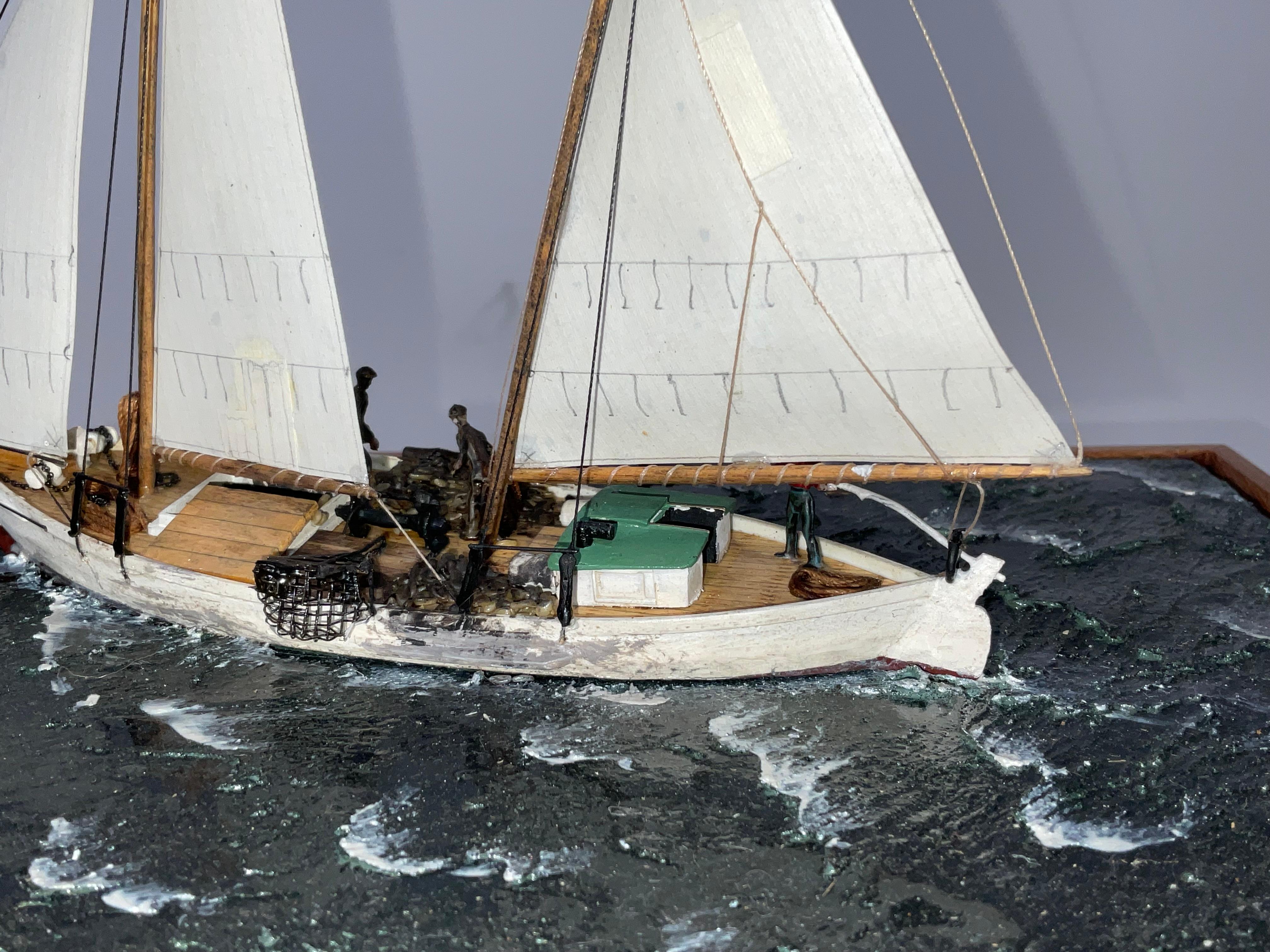 Diorama maritime 