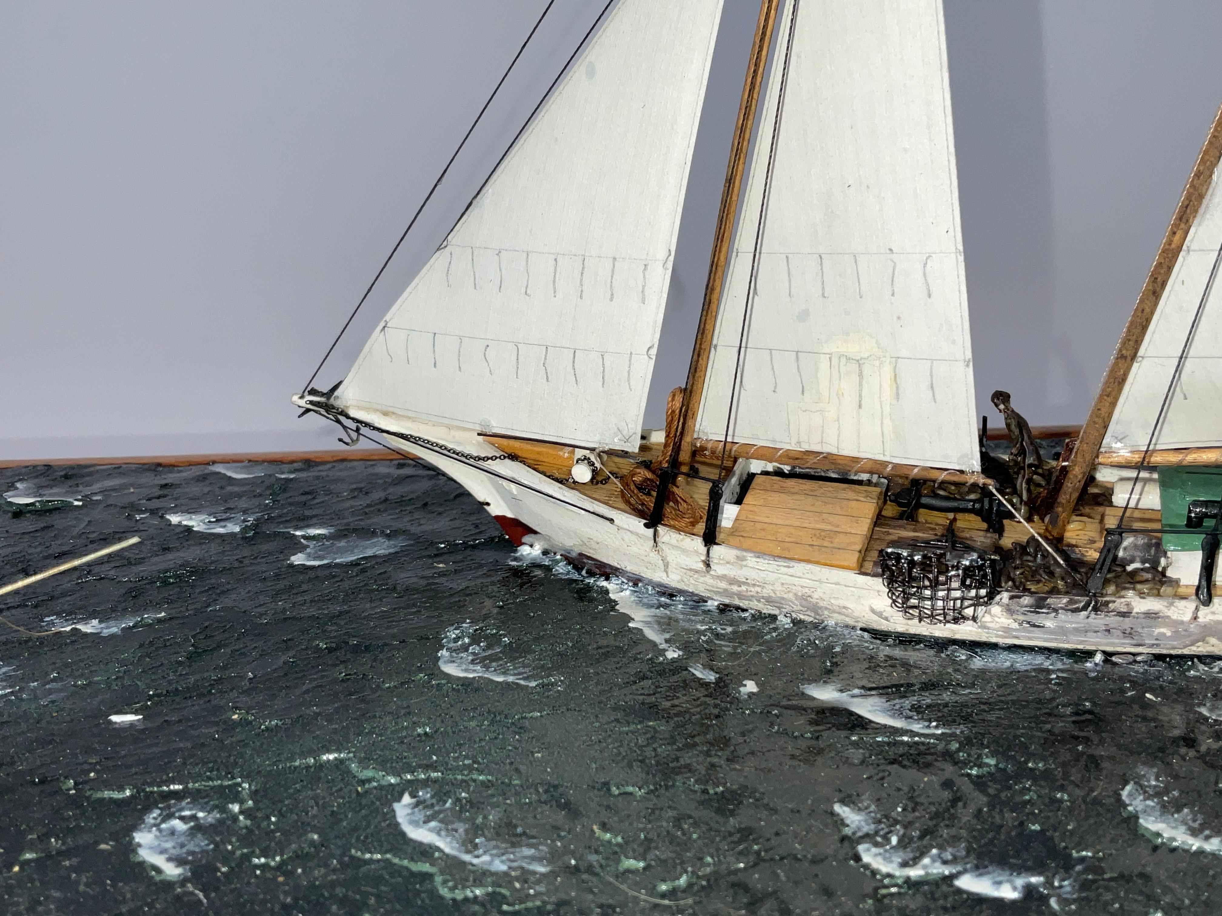 Diorama maritime 