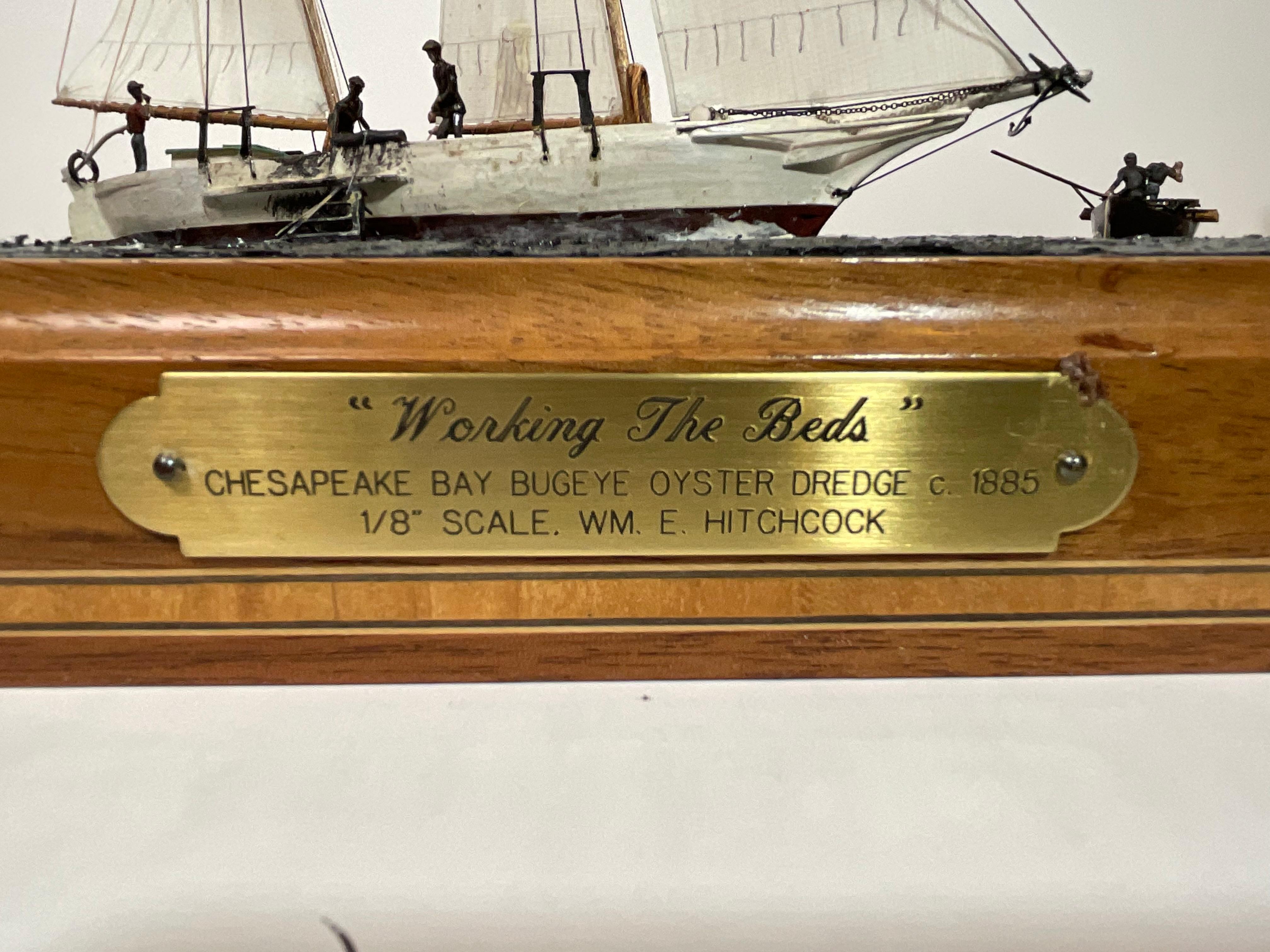 Milieu du XXe siècle Diorama maritime 
