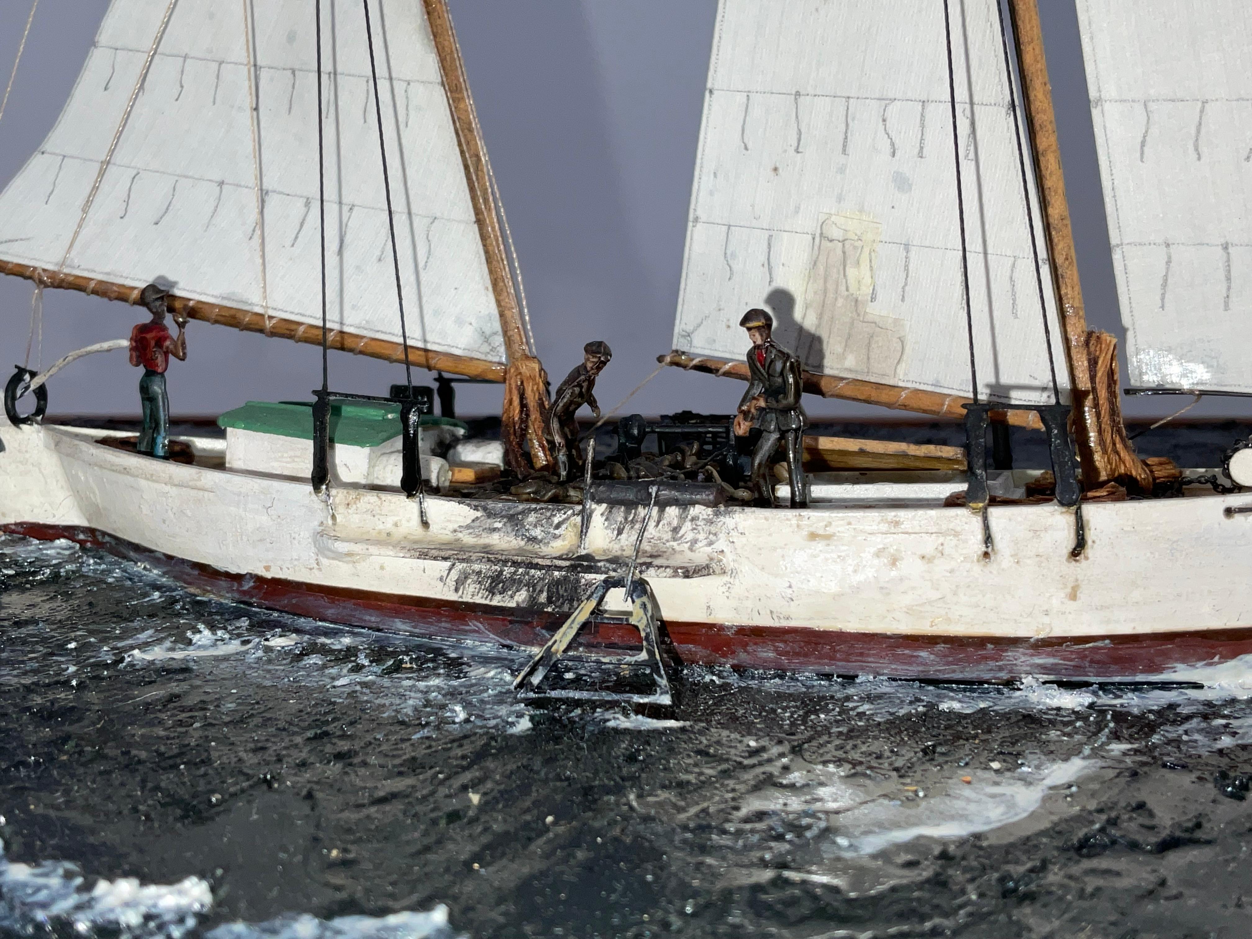 Diorama maritime 