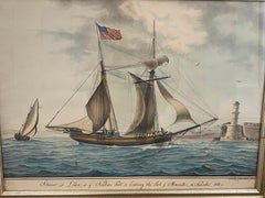 Maritime Print of the Schooner Lydia painted by Nicholas S. Cammillieri