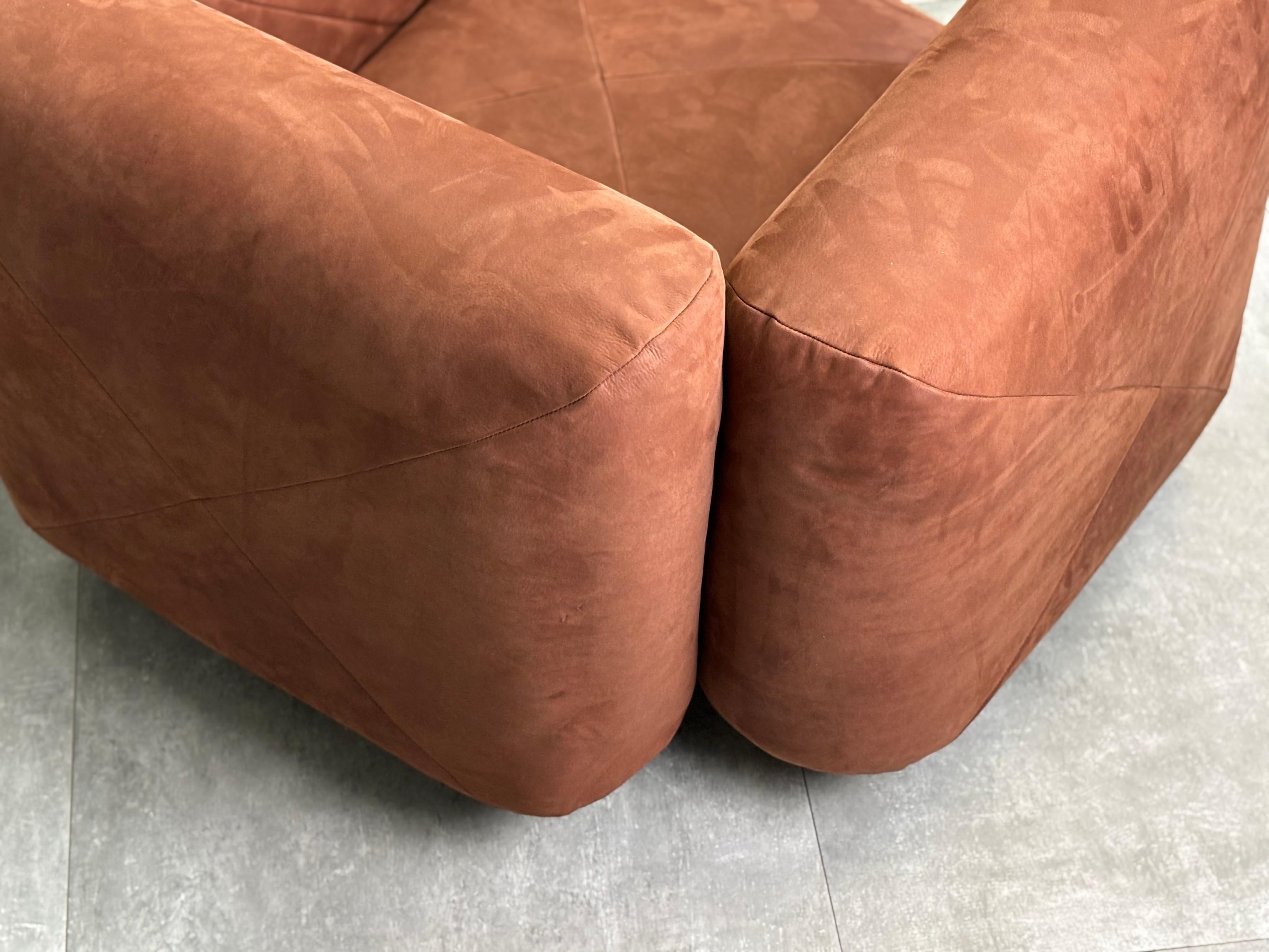 Late 20th Century ''Marius'' Armchairs by Mario Marenco for Arflex, Italia, 1970s, Set of 2 in vendita