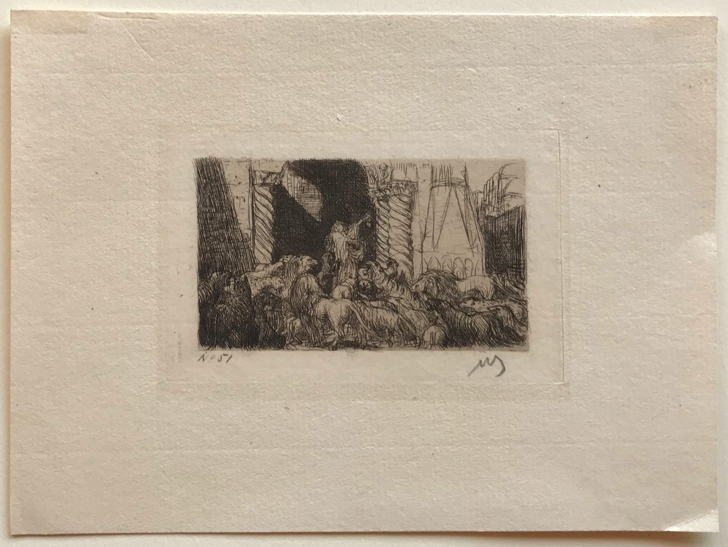 Un conte de fées - Maîtres anciens Print par Marius Bauer