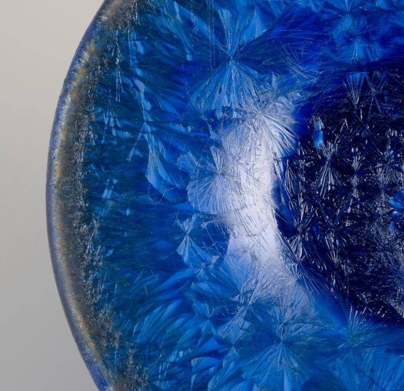 Marius Bessone per Vallauris. Unica ciotola in ceramica con smalto cristallino. In condizioni ottime in vendita a København, Copenhagen