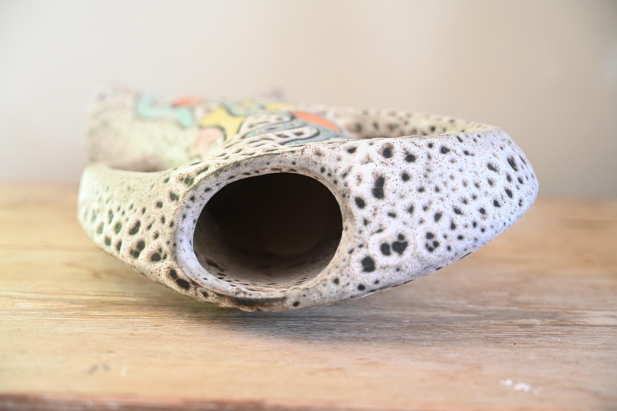 Mid-Century moderno Vaso scultoreo Marius Bessone - Vallauris, 1950 ca. in vendita