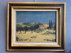 Museo del Ateneo de Marius Chambaz - Óleo sobre madera 28x36 cm