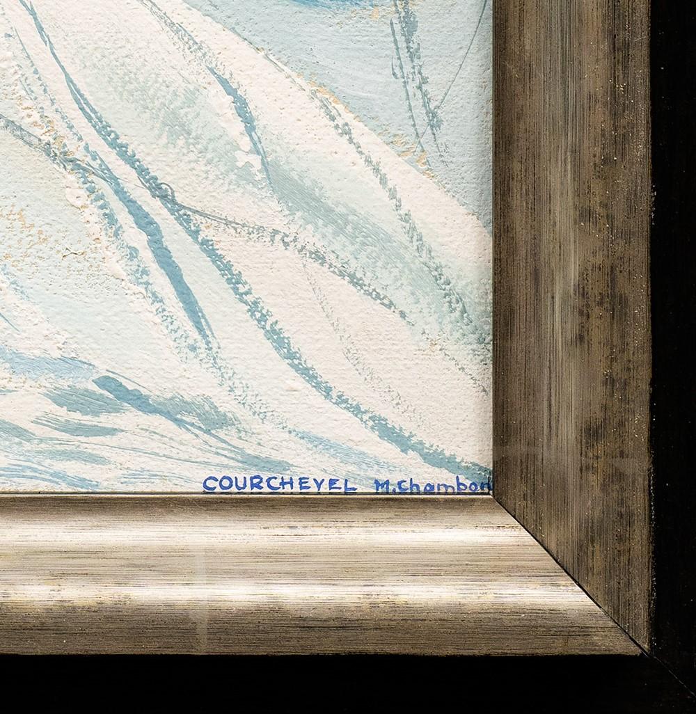 Première route à Courchevel, Alpes françaises de Marius Chambon (Français, 1876-1962) en vente 4