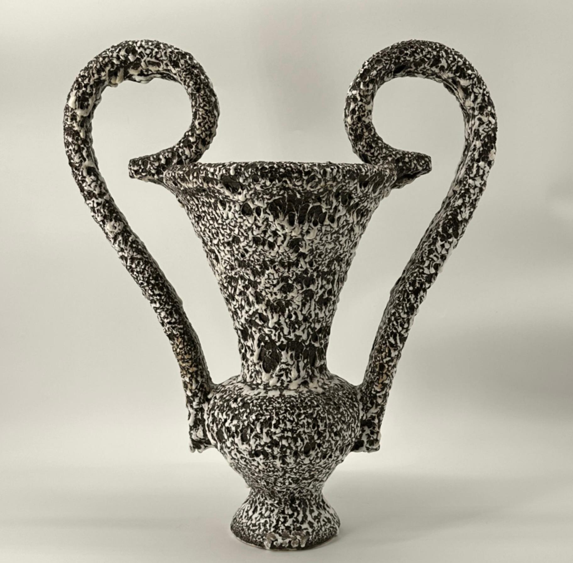 XX secolo Marius Giuge per Vallauris Vaso grande in ceramica in vendita