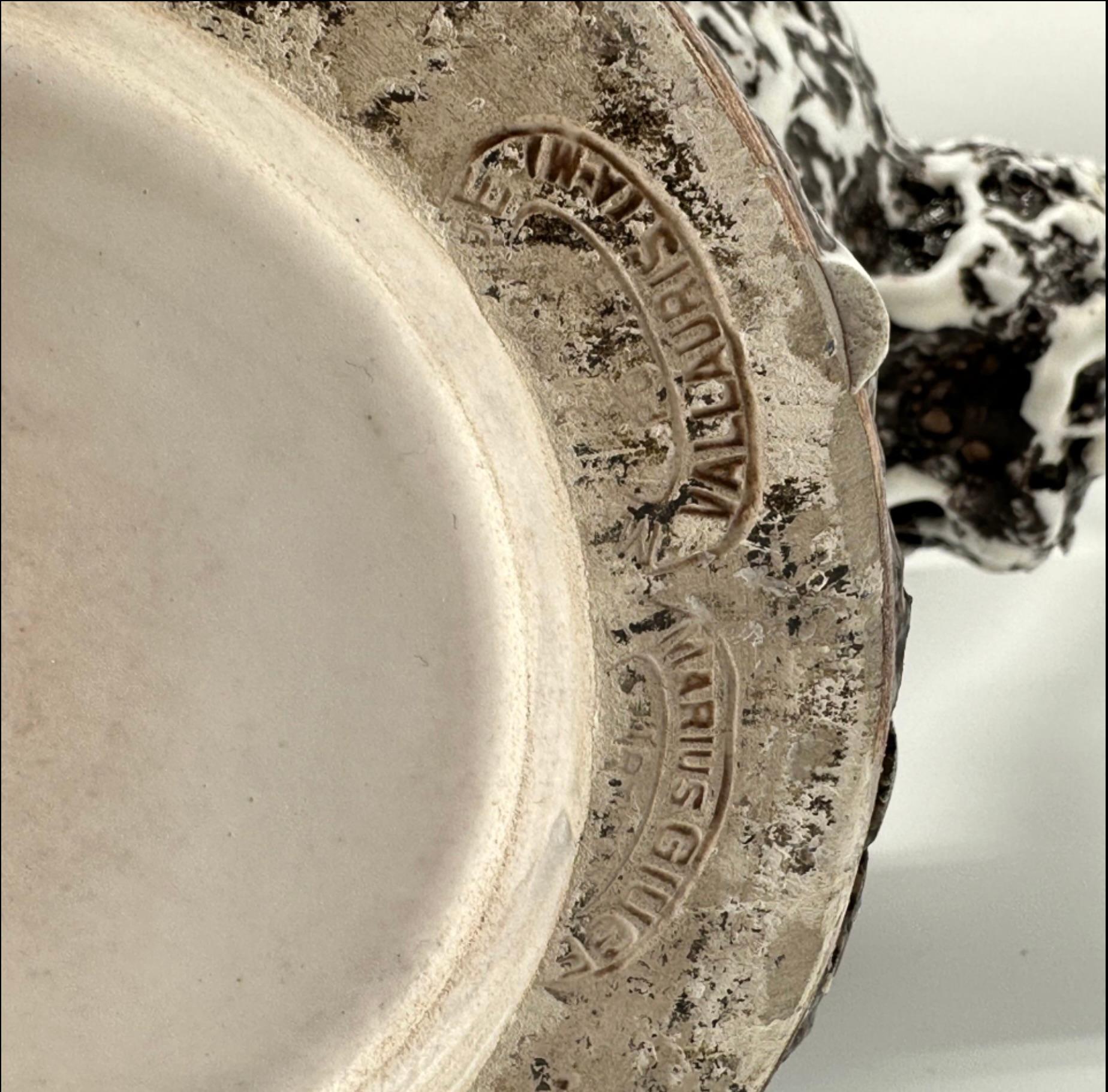 Marius Giuge per Vallauris Vaso grande in ceramica in vendita 1