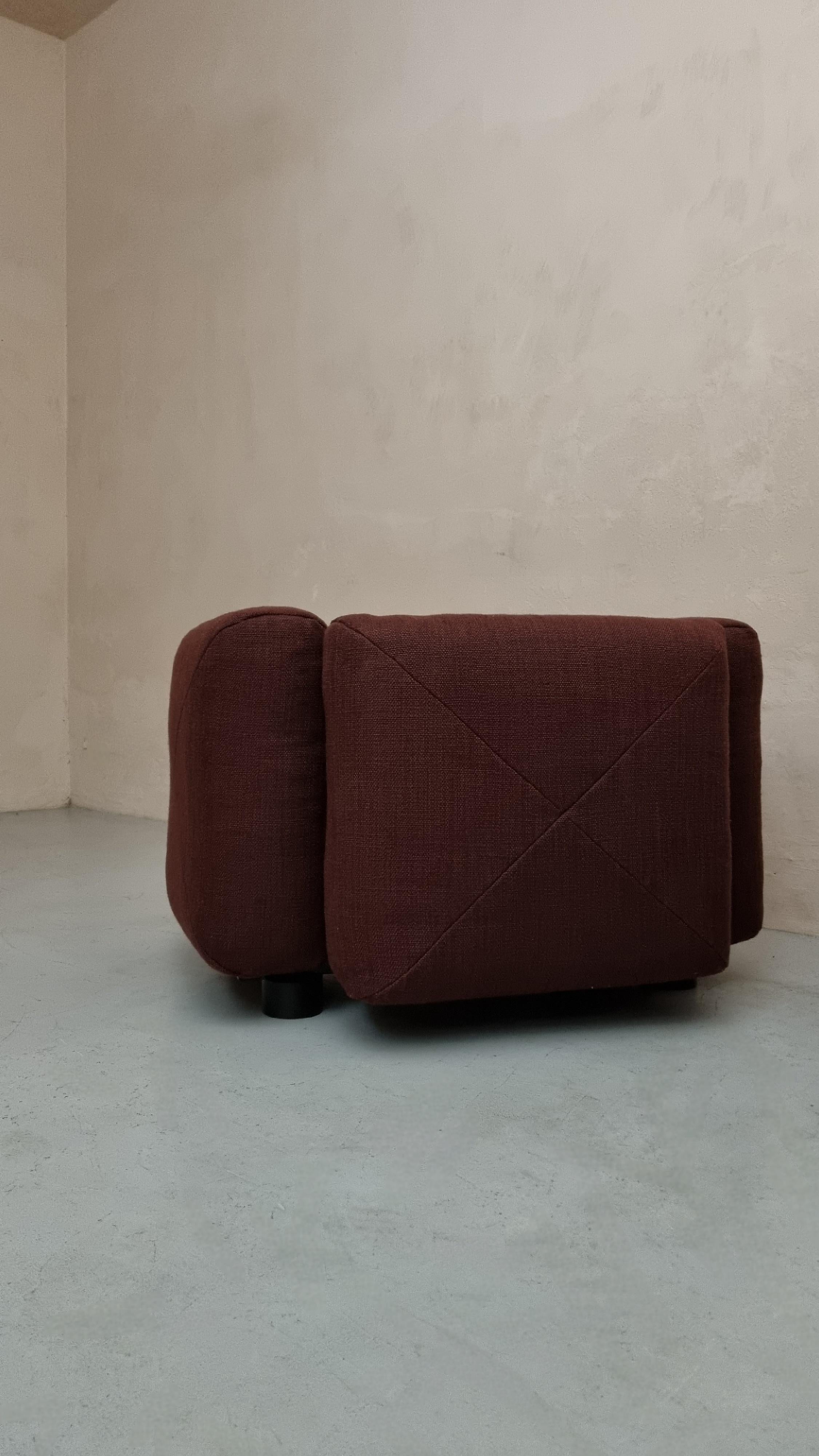 Mid-Century Modern Marius & Marius armchair designed by Mario Marenco For Arflex 1971 For Sale