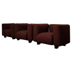 Marius & Marius armchairs designed by Mario Marenco For Arflex 1971
