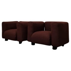 Marius & Marius armchairs designed by Mario Marenco For Arflex 1971