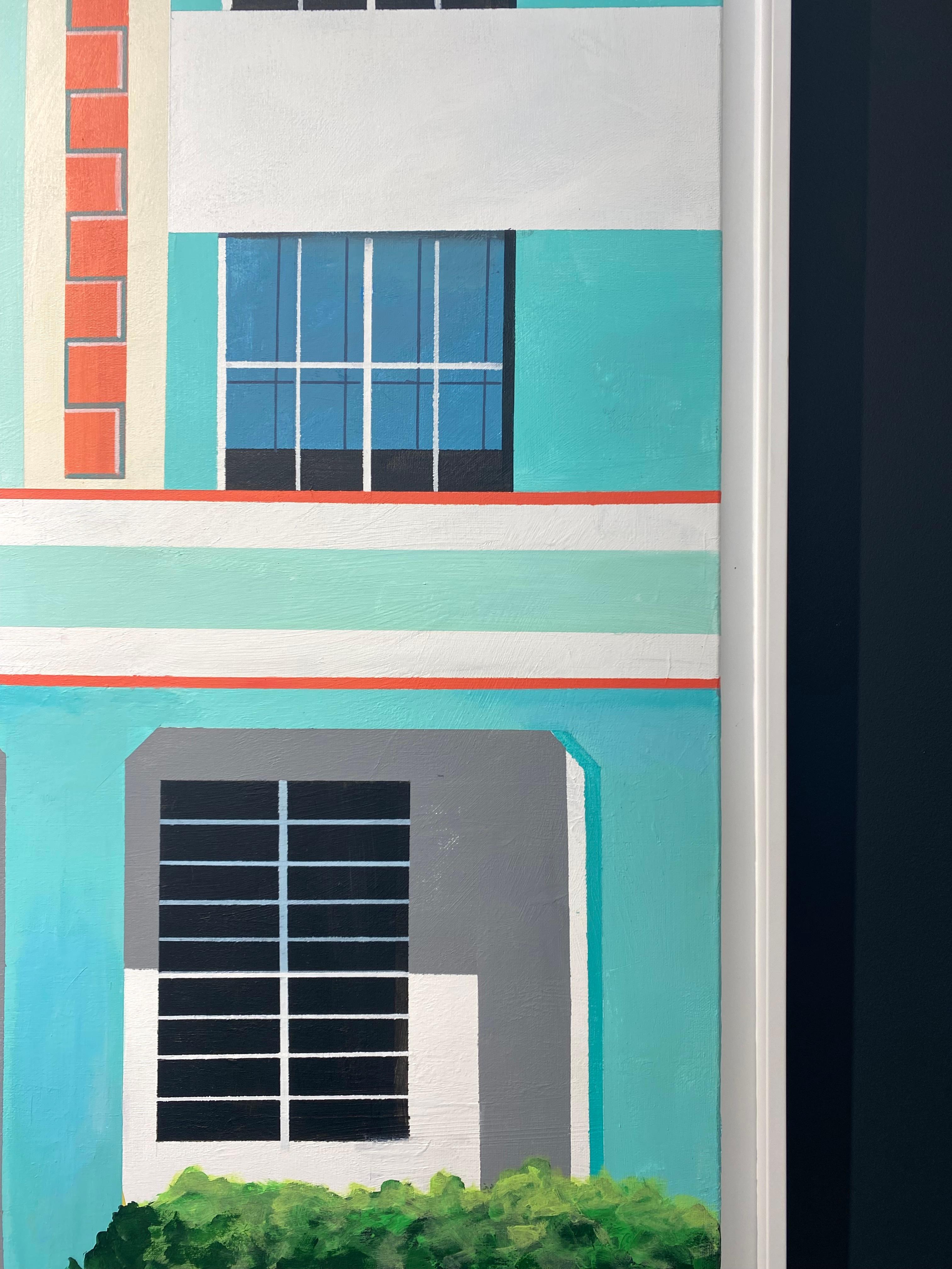 In his very Californian settings, Marius Messinese creates an environment that is both synthetic and realistic, halfway between seduction and intrigue. At the crossroads of different influences, he develops a restrained figuration which, despite the