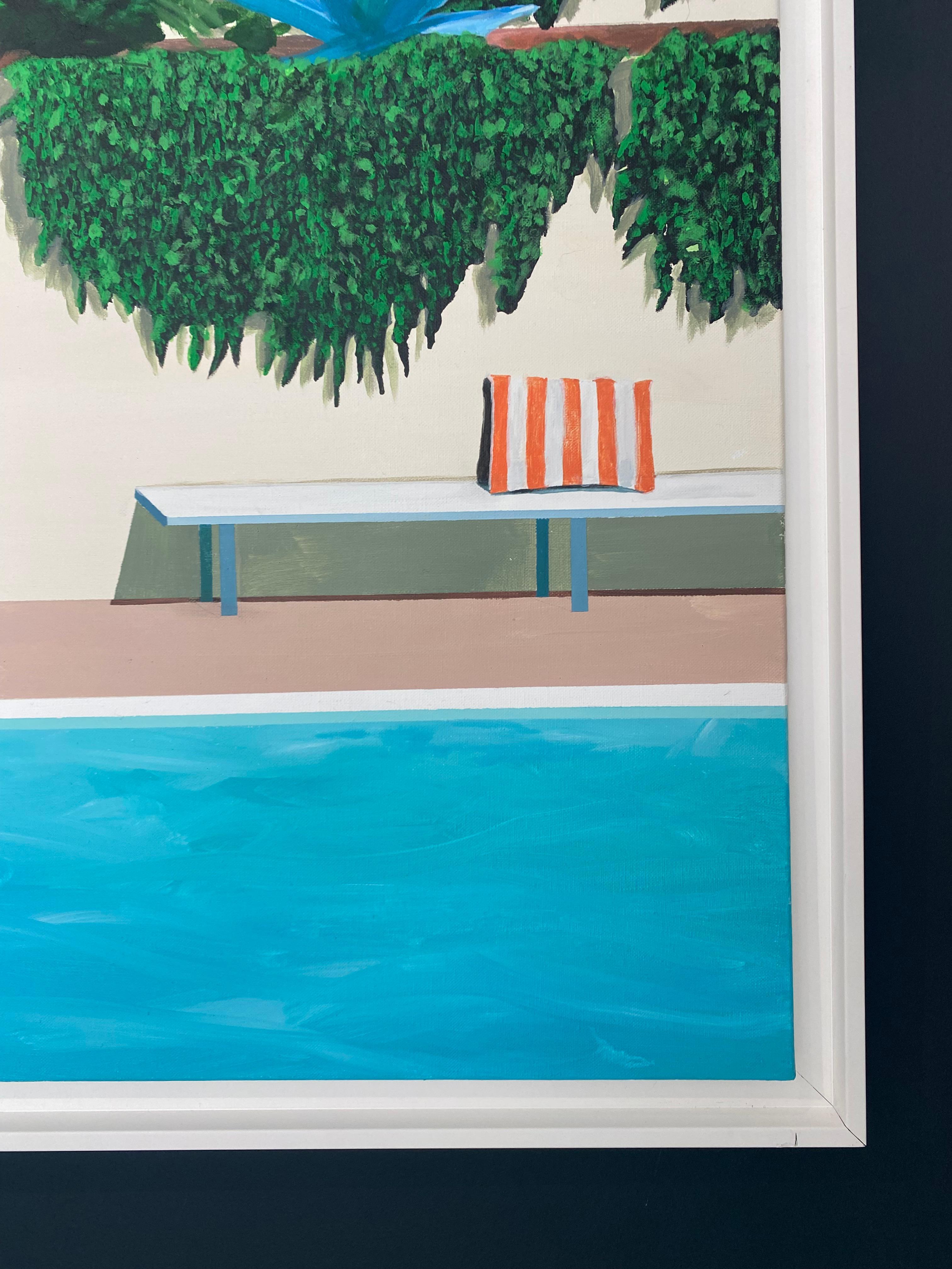 Dans ses décors très californiens, Marius Messinese crée un environnement à la fois synthétique et réaliste, à mi-chemin entre la séduction et l'intrigue. Au carrefour de différentes influences, il développe une figuration sobre qui, malgré le thème