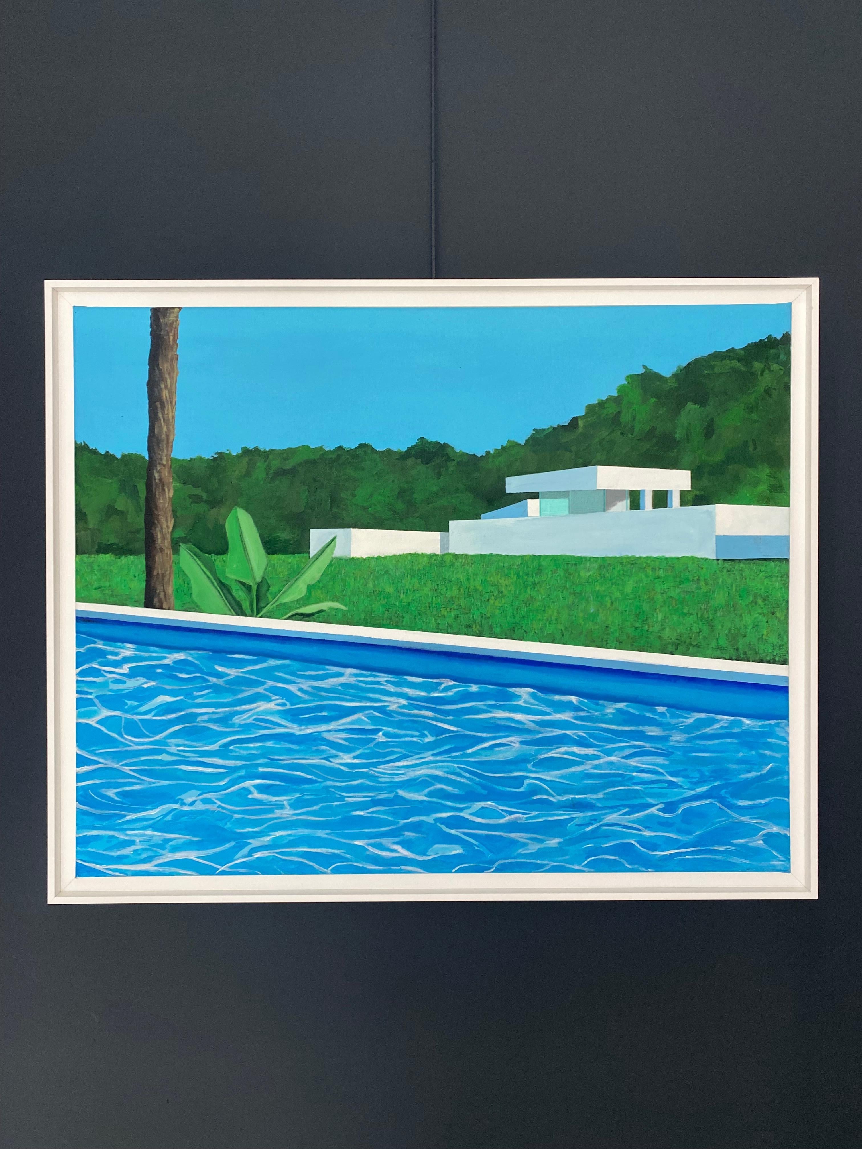 Hillside – Painting von Marius Messinese