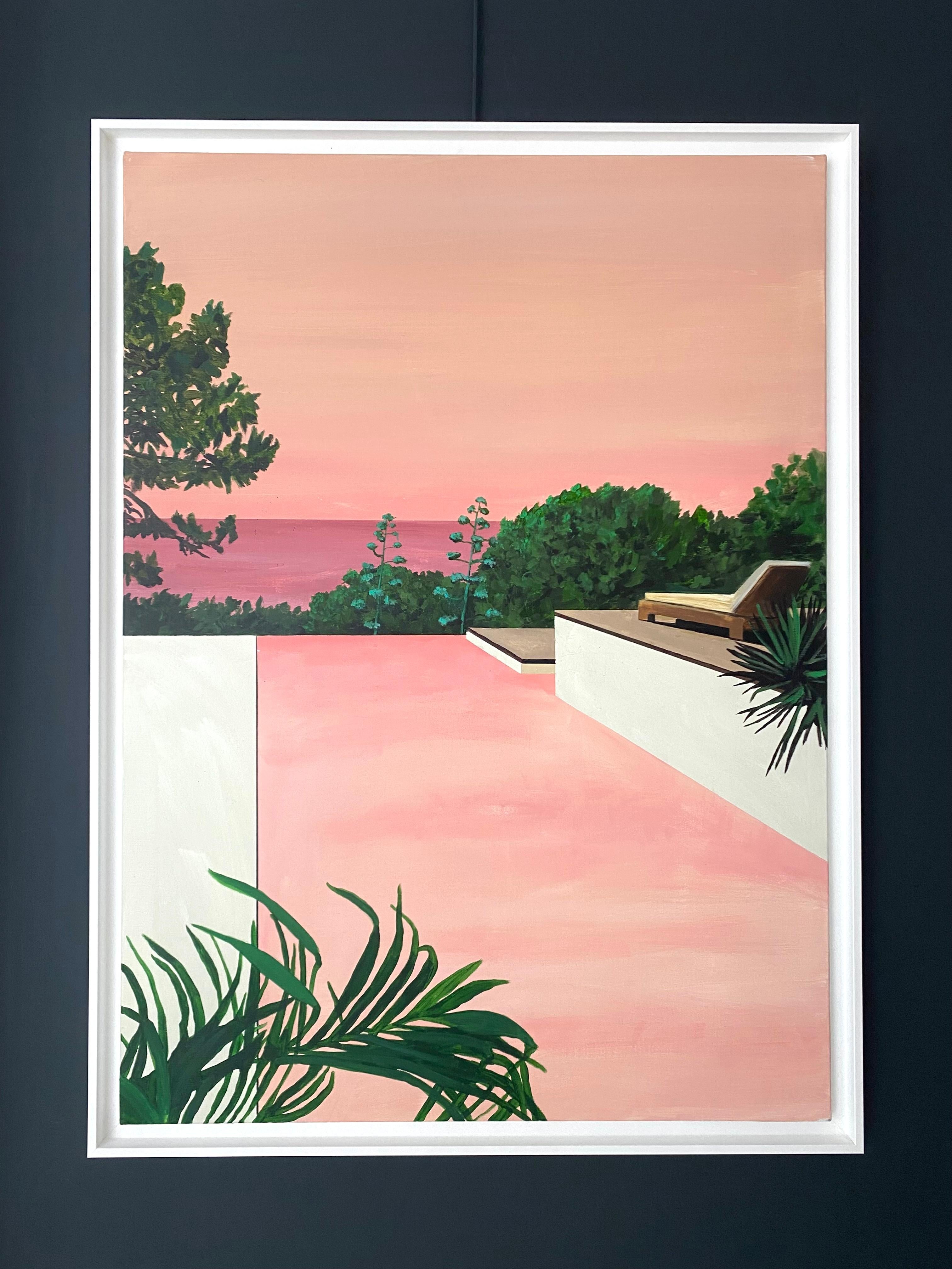 Vue sur la mer - Painting de Marius Messinese