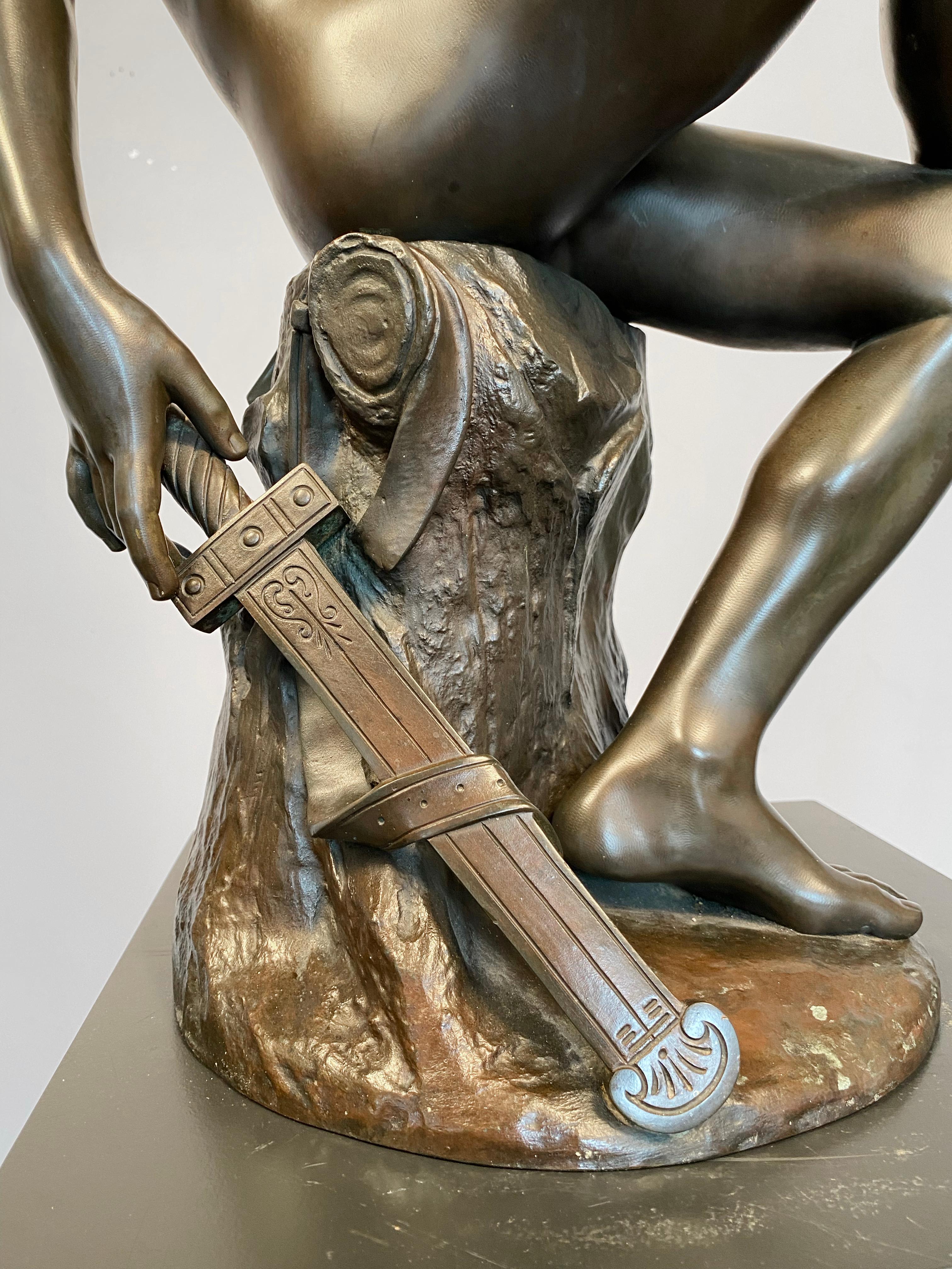 Mercurio seduto o Hermes - Dio della velocità in vendita 7