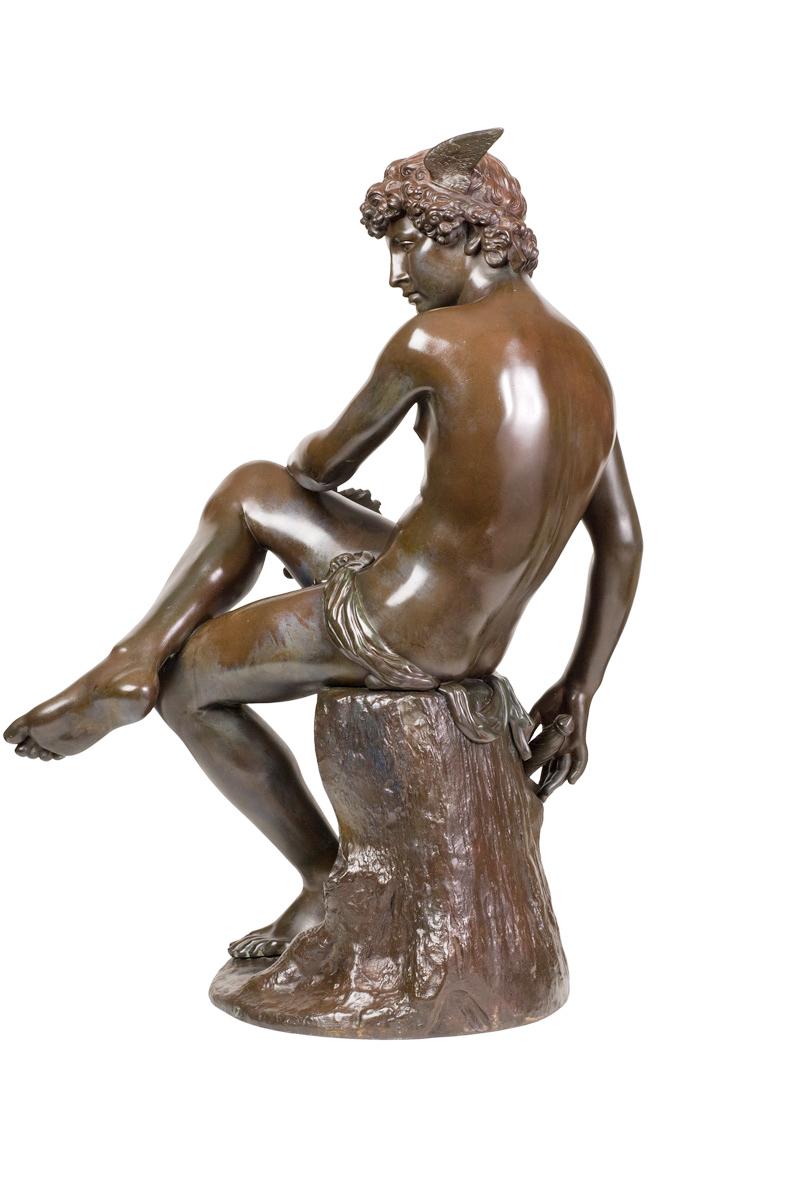 Mercurio seduto o Hermes - Dio della velocità in vendita 1