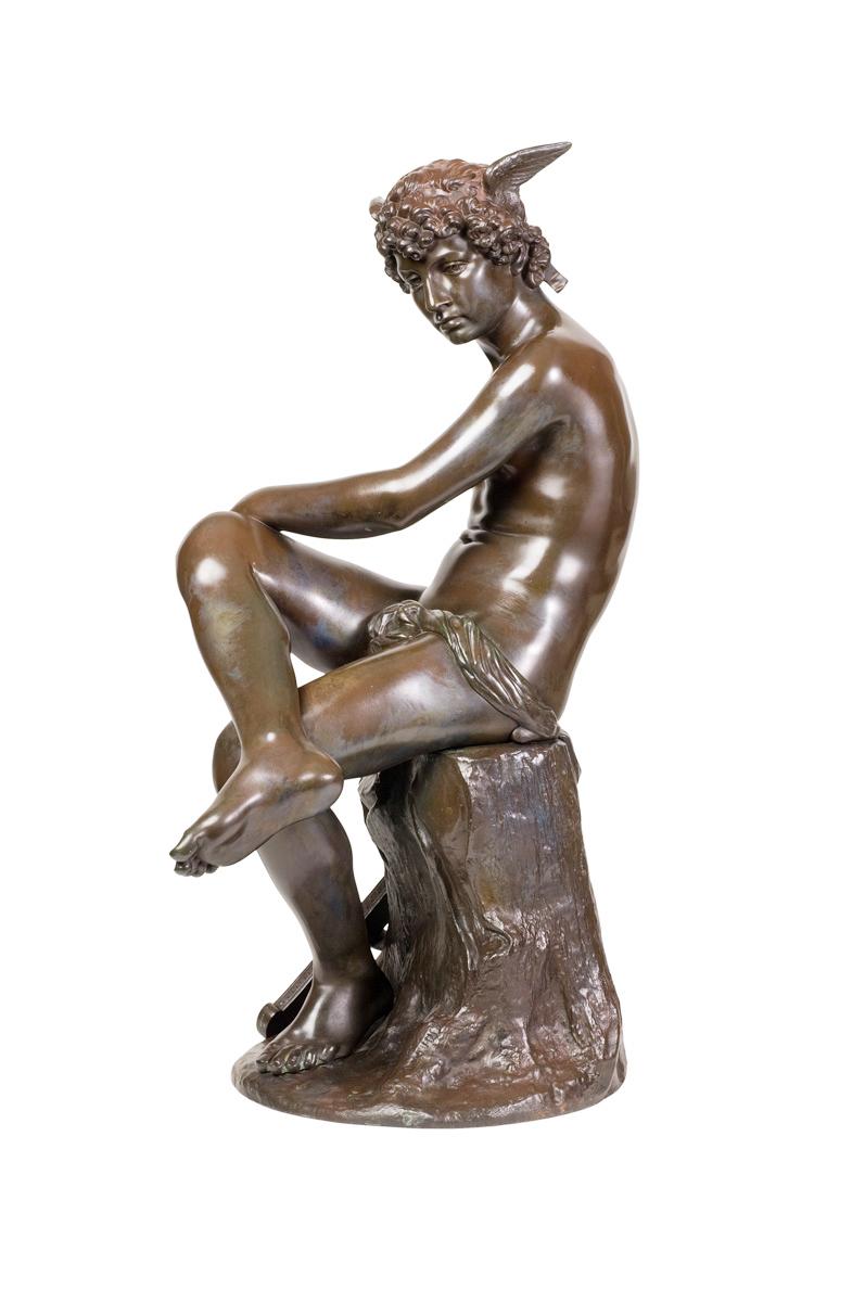 Mercurio seduto o Hermes - Dio della velocità in vendita 2