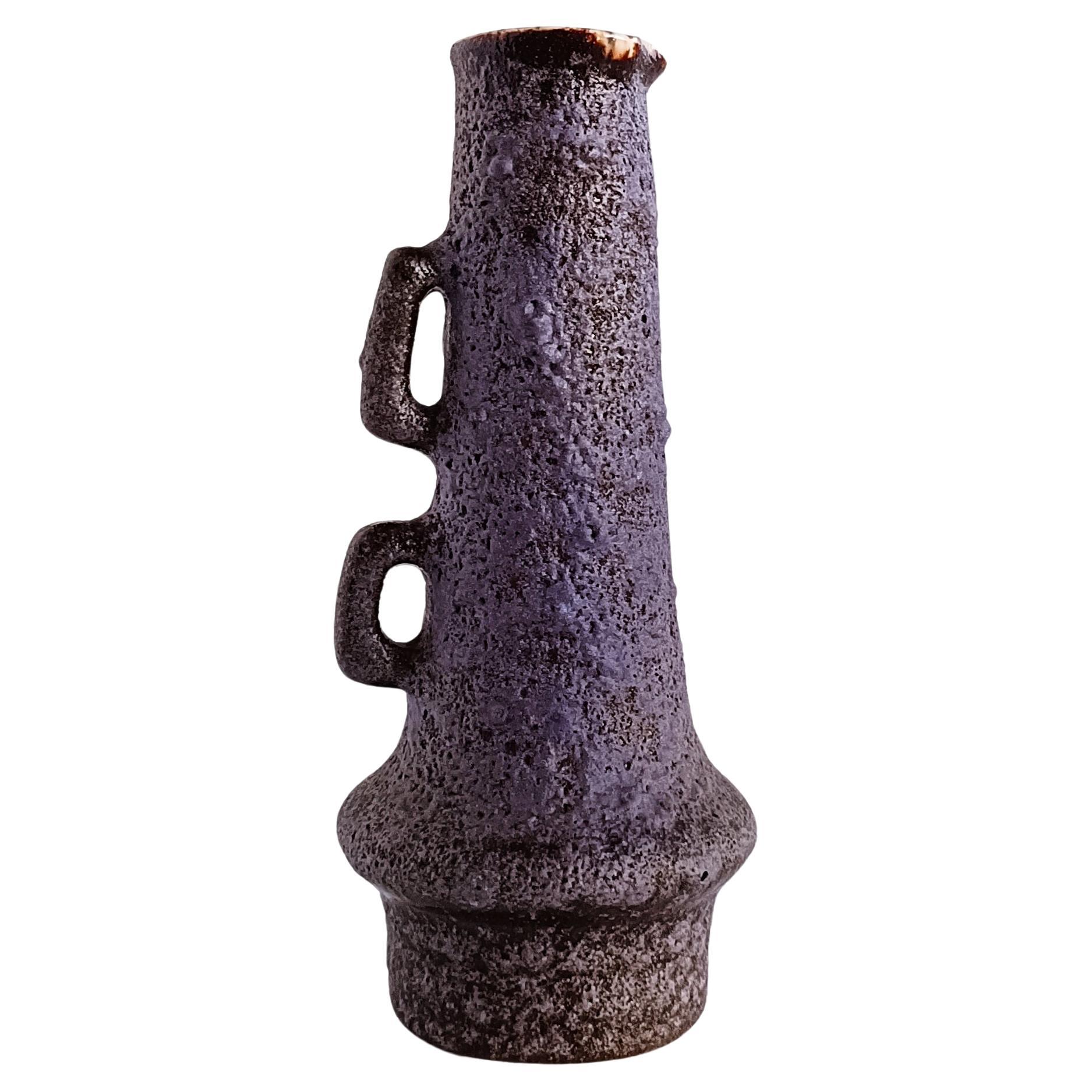 Fired Marius Van Woerden Rembrandt Decor Ceramic Jug, Netherlands 1960s