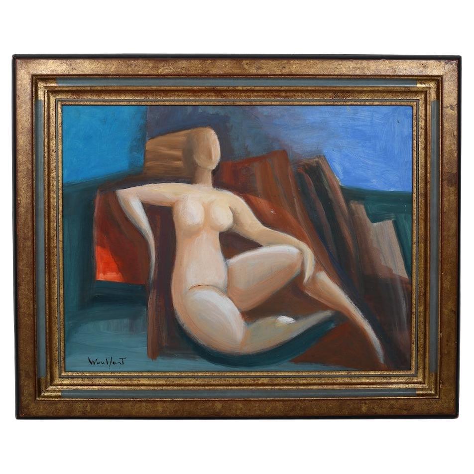 MARIUS WOULFART (1905-1991) Studio di donna nuda