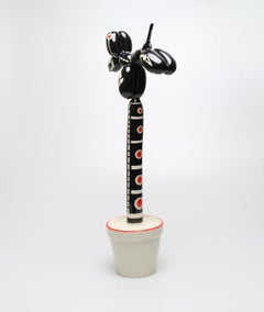 Mariusz Dydo, Alfa Flora Zombie, Ceramic Art Sculpture, 60 x 23 x 14 cm, 2018