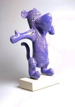 Mariusz Dydo, Little Tiger model Snake, Ceramic Art Sculpture, 48x35x30cm, 2020