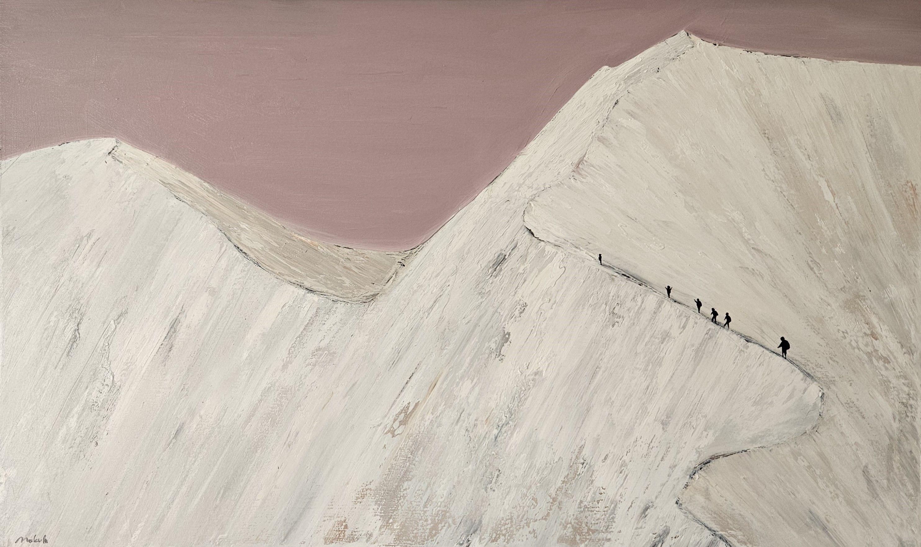 Budva, Painting, Oil on Canvas For Sale 2