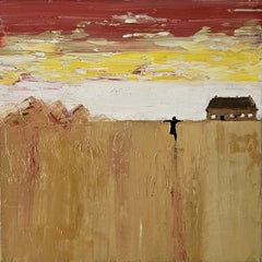 Crooked knee, Painting, Oil on Canvas