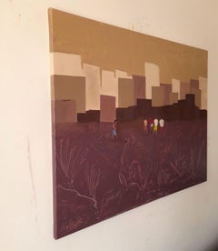 Friends, Painting, Oil on Canvas