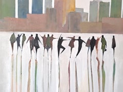Left and Right, Painting, Oil on Canvas