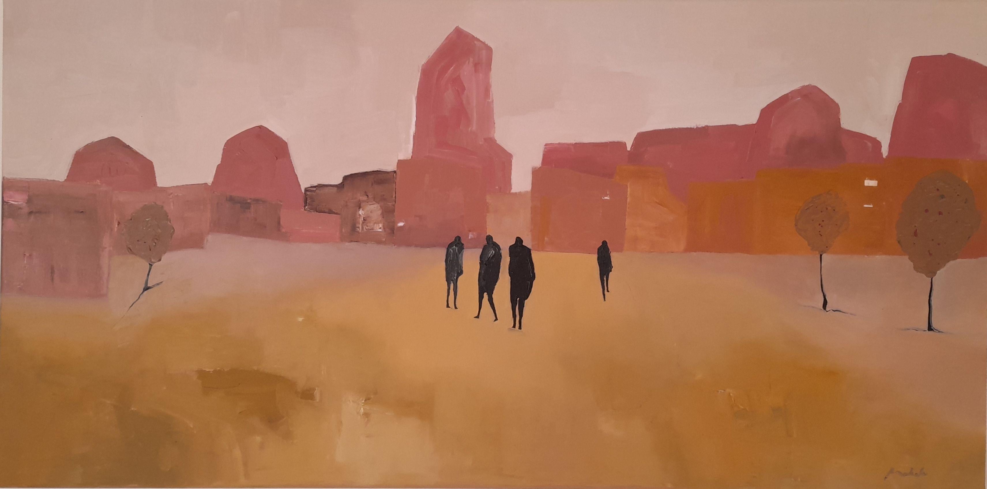 'Small Town Big Time' and 'Hold On' - Painting by MARIUSZ MAKULA