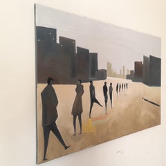 Sentire il mio corpo toccare la mia anima, Pittura, Olio su tela