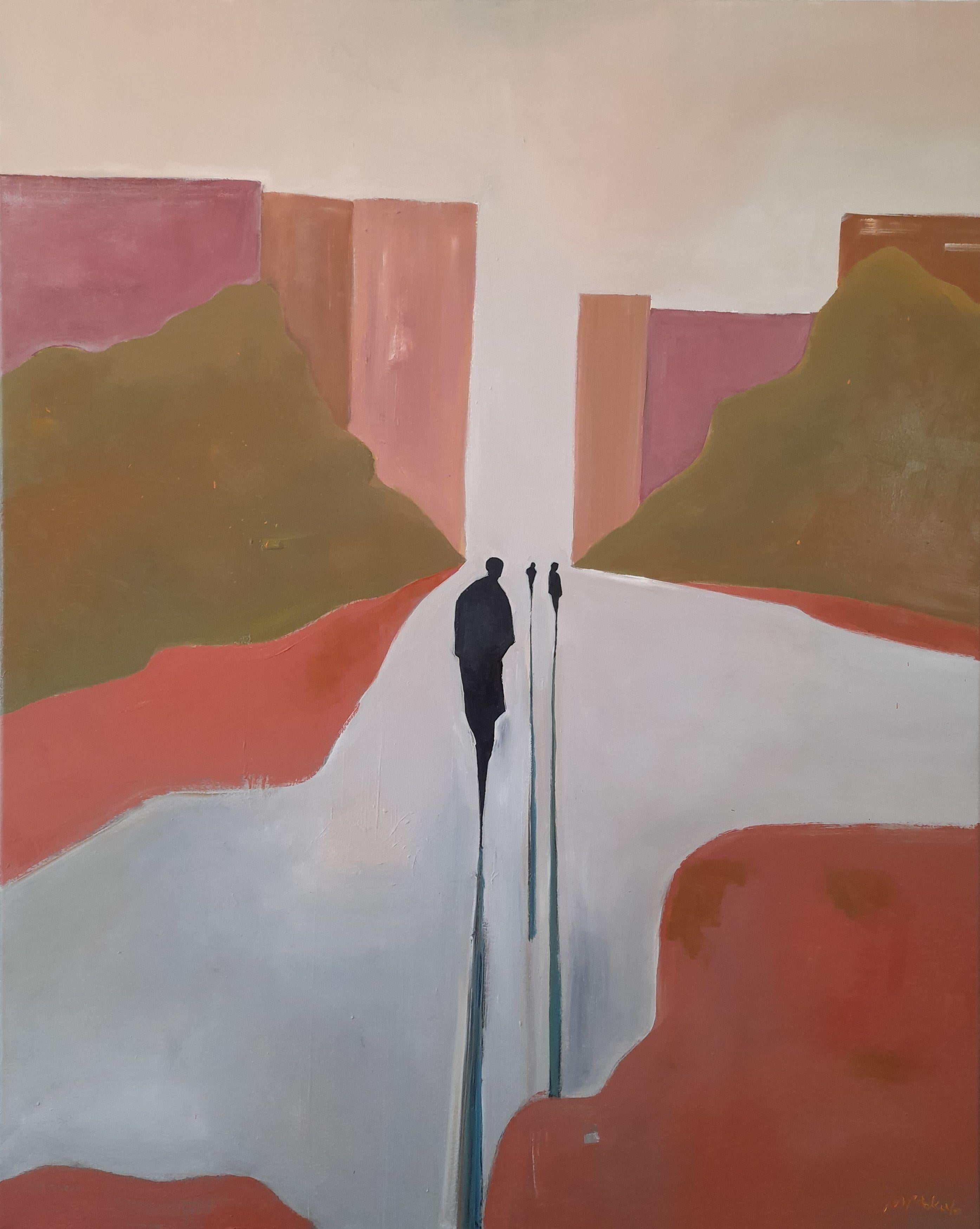 Original oil on canvas on wooden stretchers, signed on the front. Certificate of authenticity included. :: Painting :: Expressionism :: This piece comes with an official certificate of authenticity signed by the artist :: Ready to Hang: Yes ::