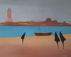 Sail away, Painting, Oil on Canvas