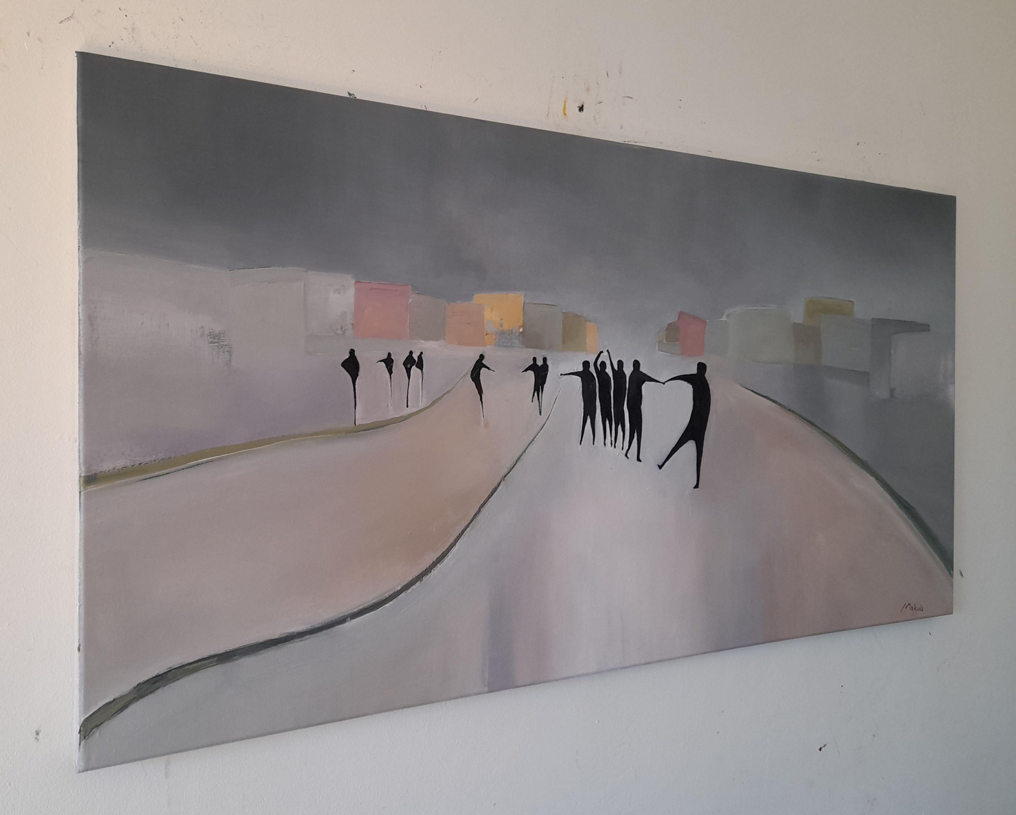 Tek it, Painting, Oil on Canvas For Sale 2