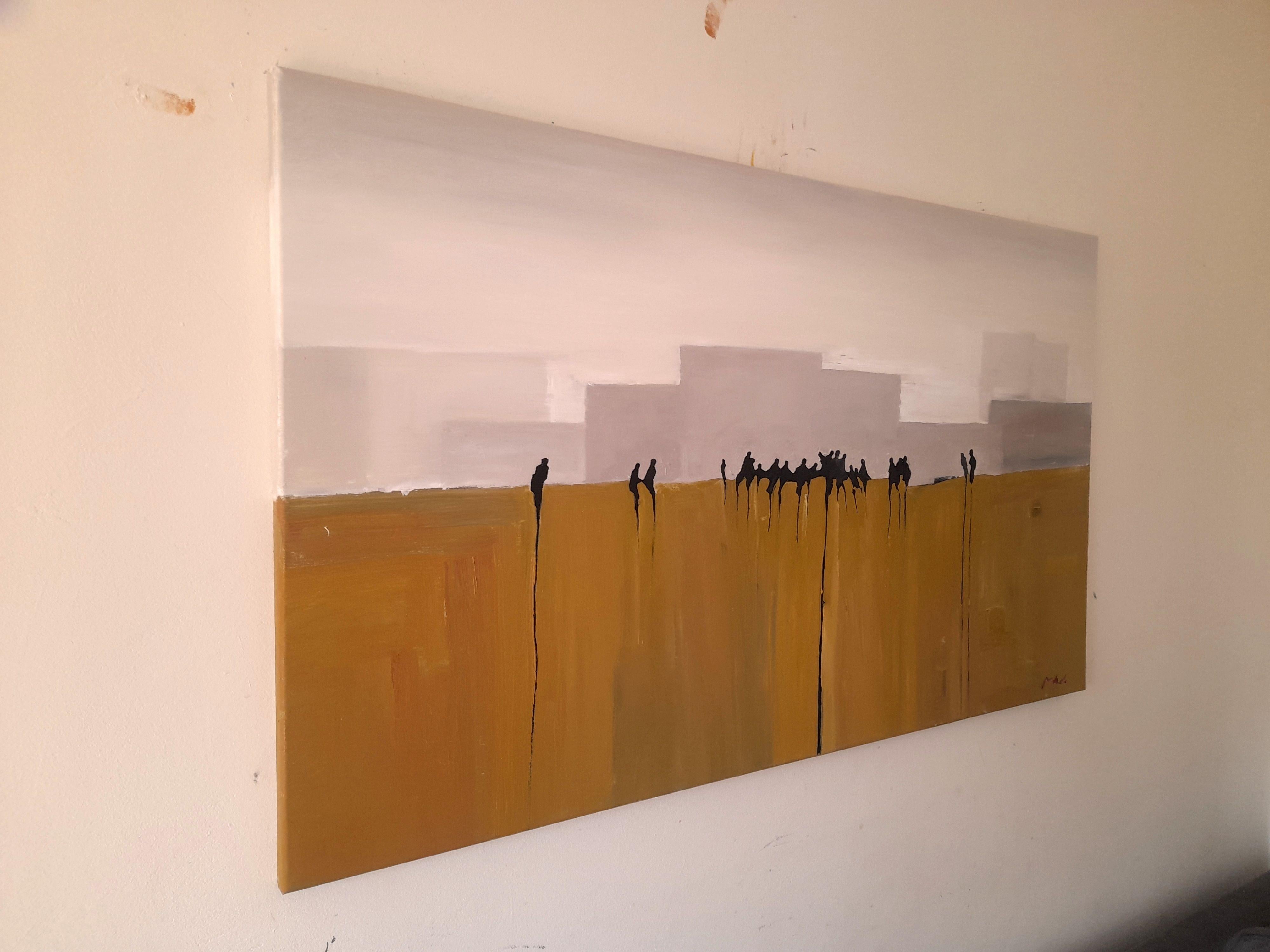 Time after time, Painting, Oil on Canvas For Sale 1