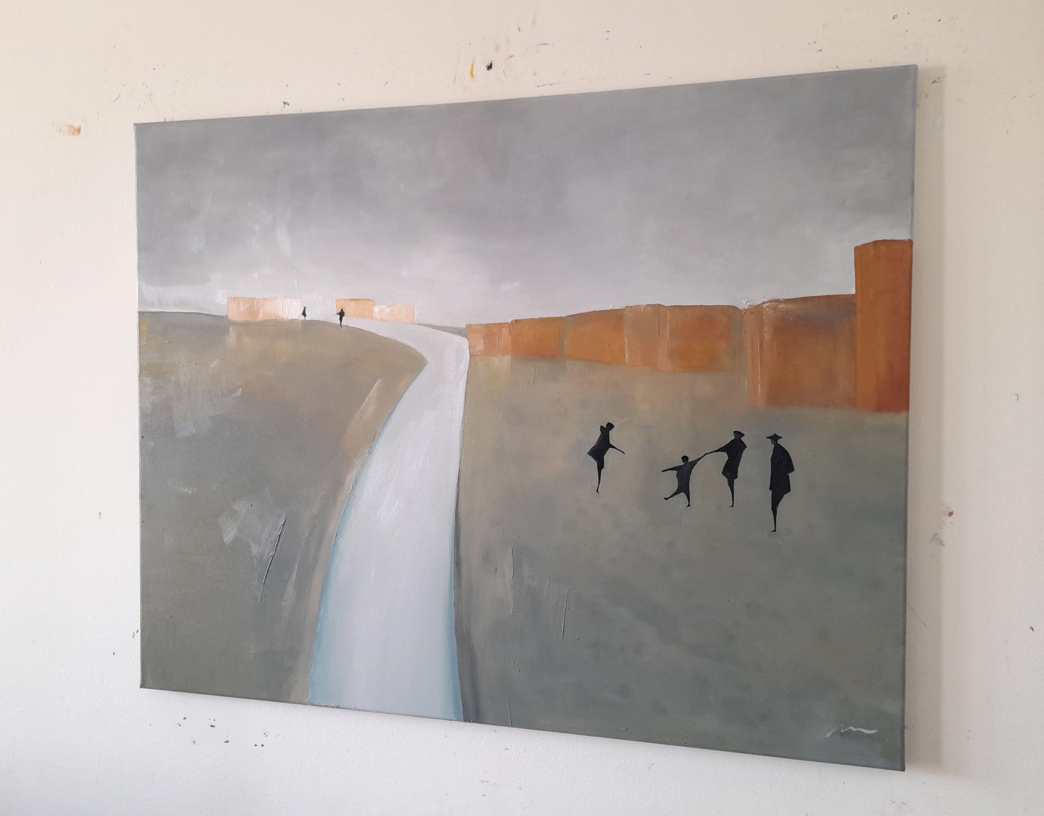 Original Öl auf Leinwand auf Holzrahmen, signiert auf der Vorderseite. Inklusive Echtheitszertifikat. :: Malerei :: Expressionismus :: Dieses Werk wird mit einem offiziellen, vom Künstler unterzeichneten Echtheitszertifikat geliefert :: Bereit zum