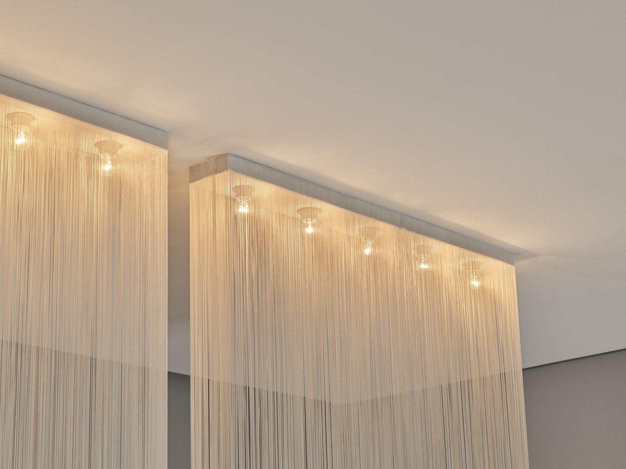 Lampadari 'Garbo' in metallo e nylon di Mariyo Yagi per Sirrah 2
