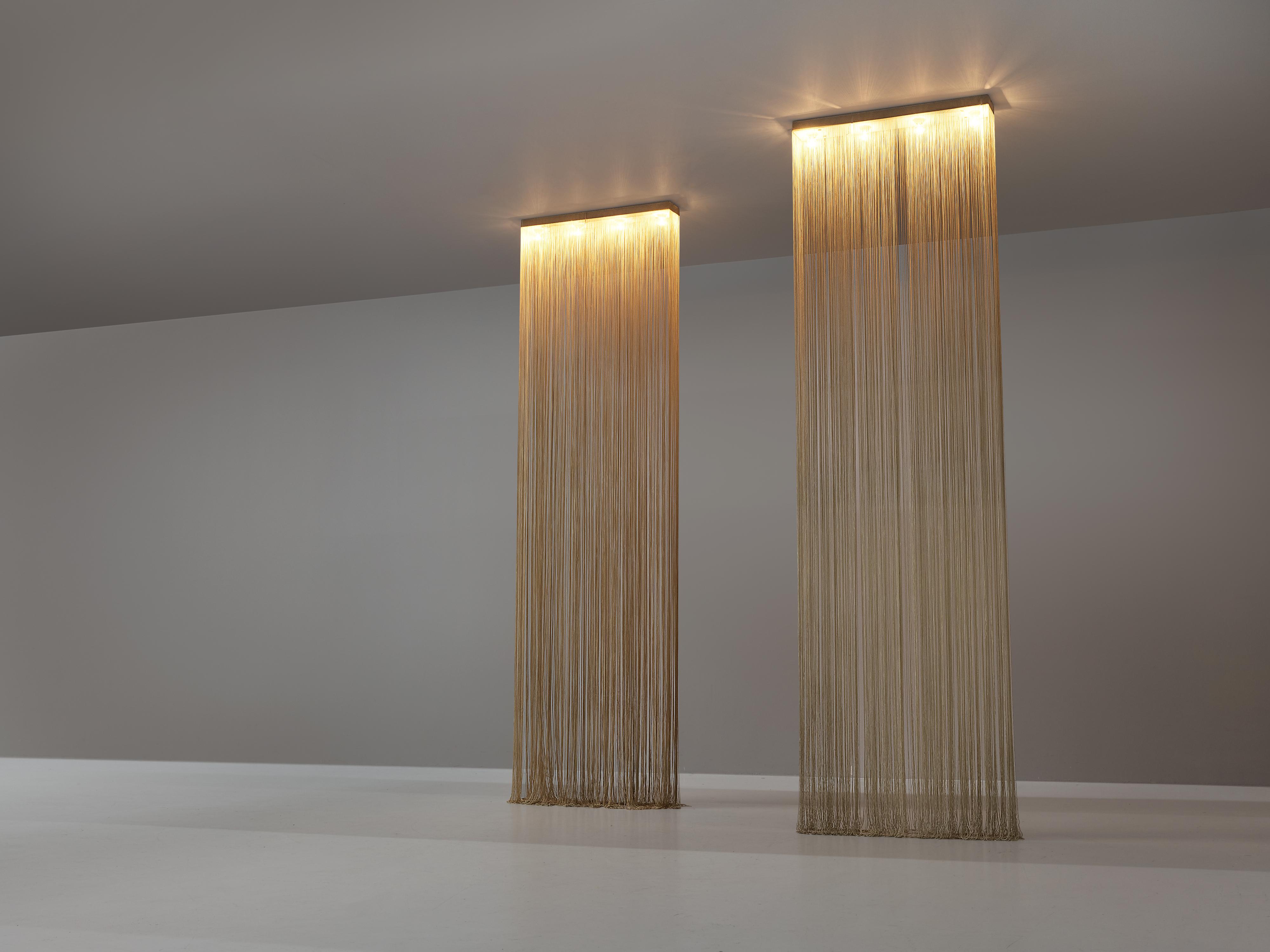 Mariyo Yagi for Syrrah 'Garbo' Chandeliers in Metal and Nylon 4