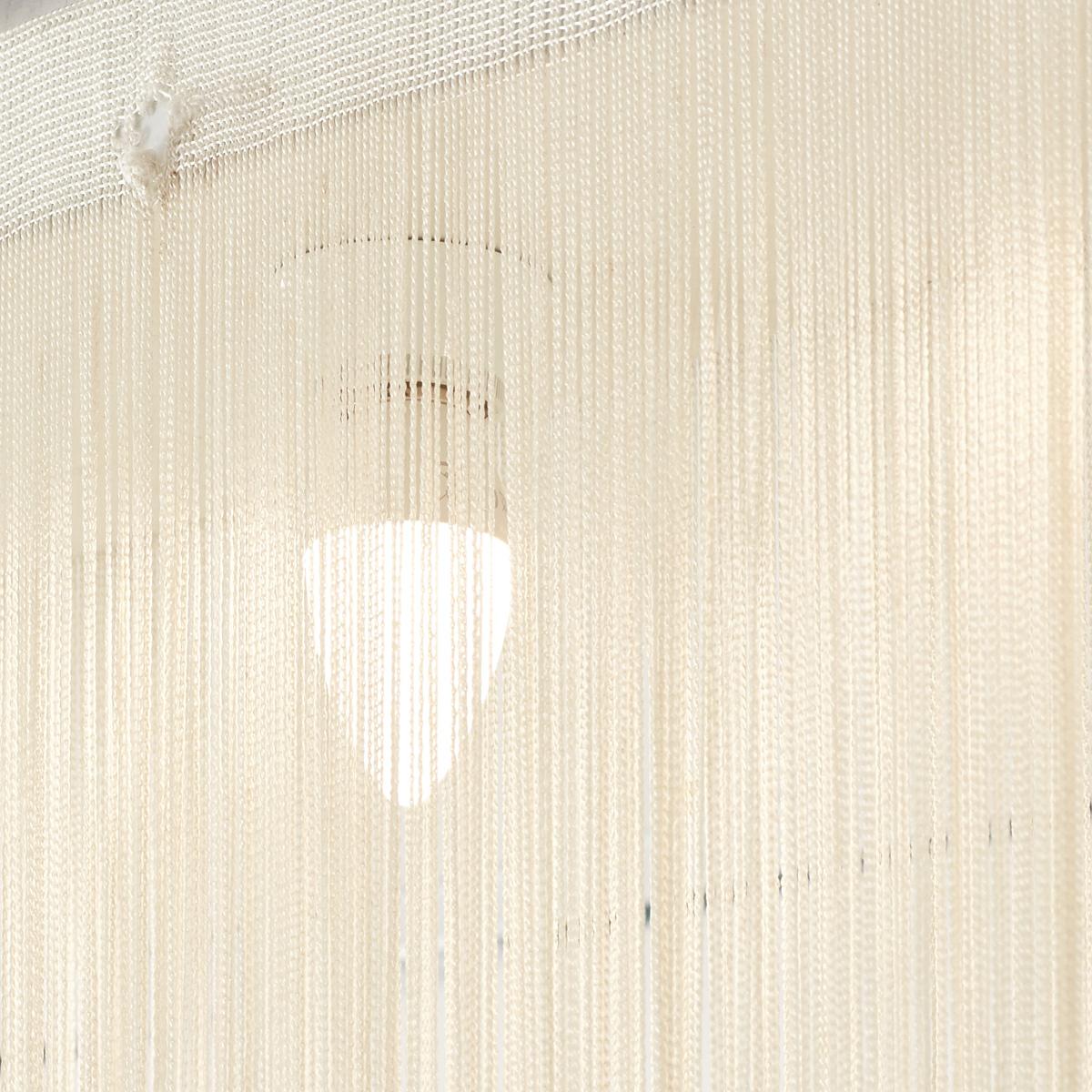 Fabric Mariyo Yagi ‘Garbo’ Fringed Ceiling Light for Sirrah, Italy, 1976