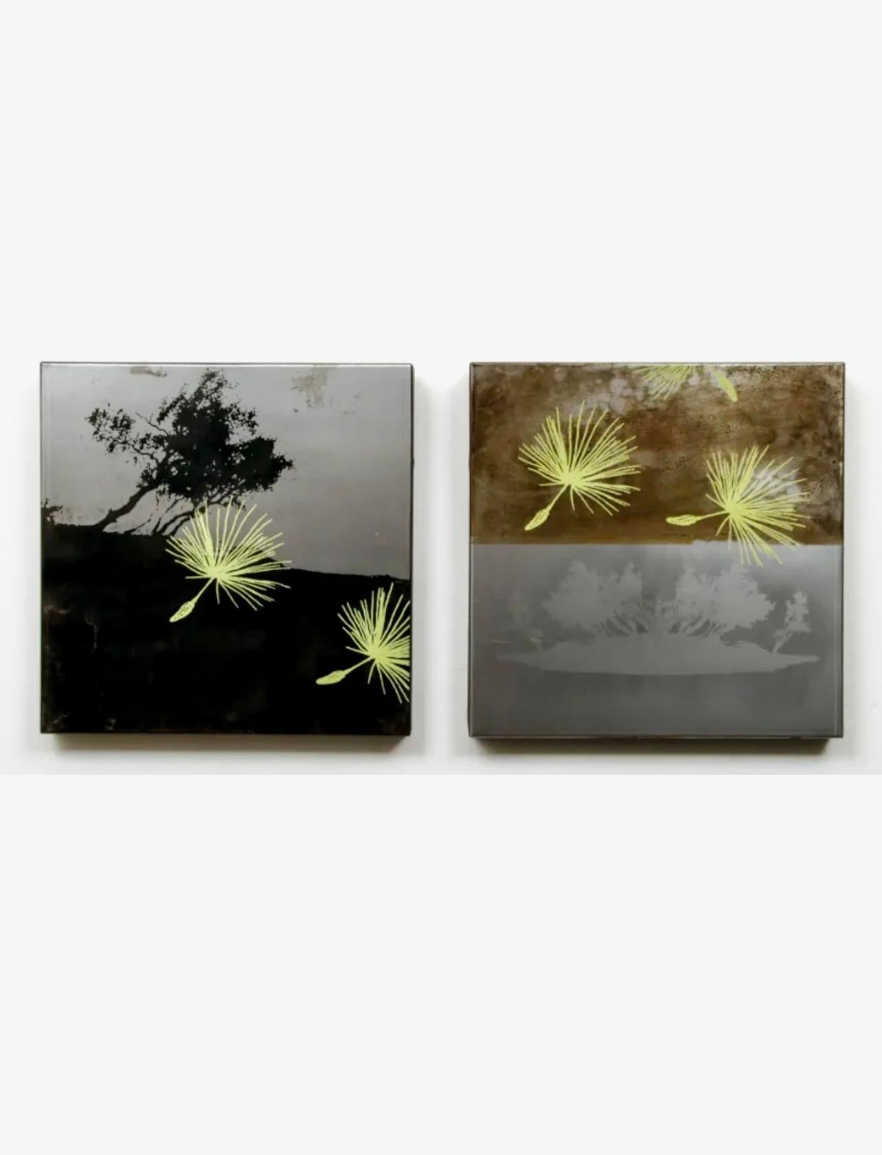 Pátina y pintura serigráfica sobre acero Arte contemporáneo canadiense Marjan Eggermont en venta 6