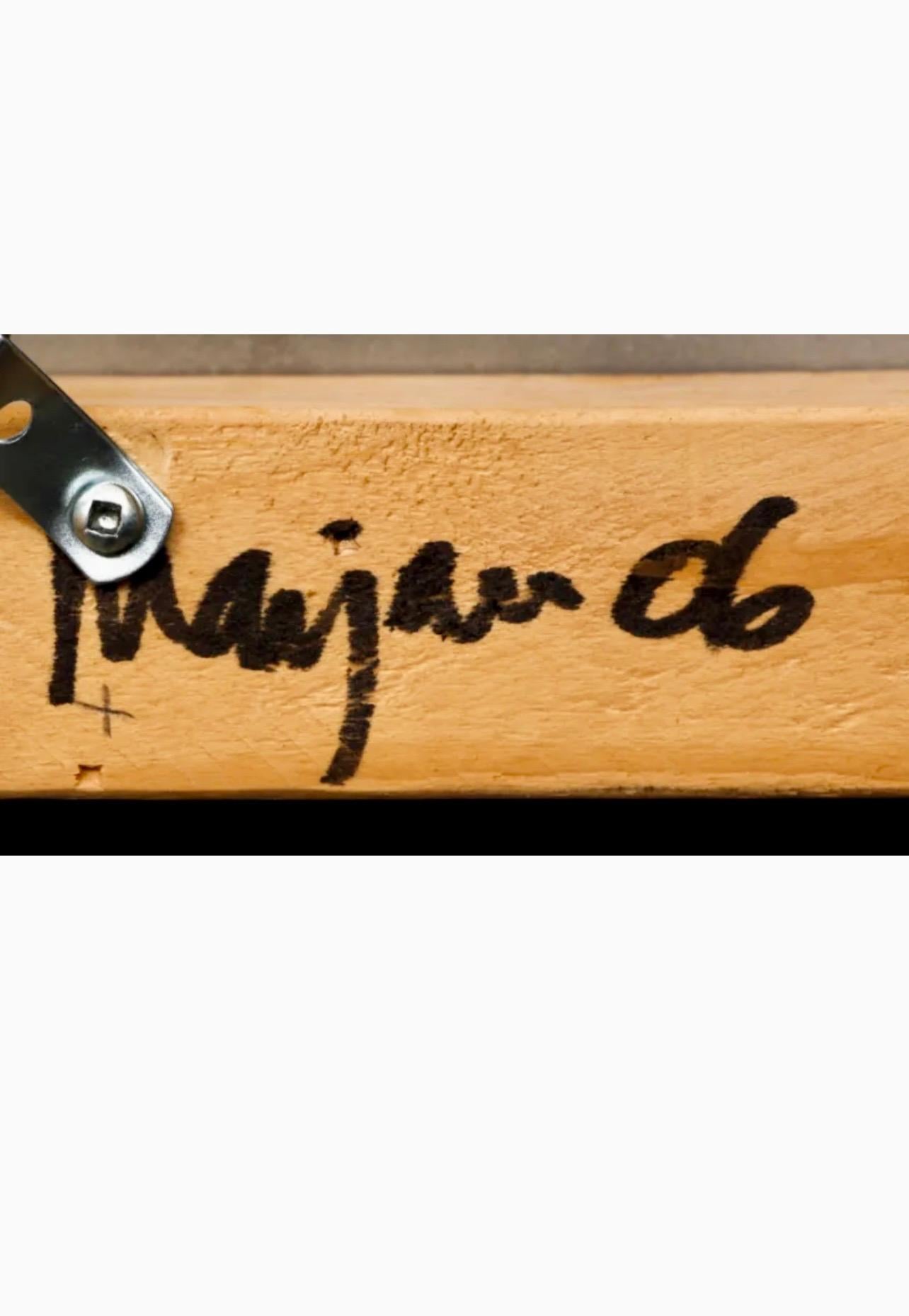 Pátina y pintura serigráfica sobre acero Arte contemporáneo canadiense Marjan Eggermont en venta 4