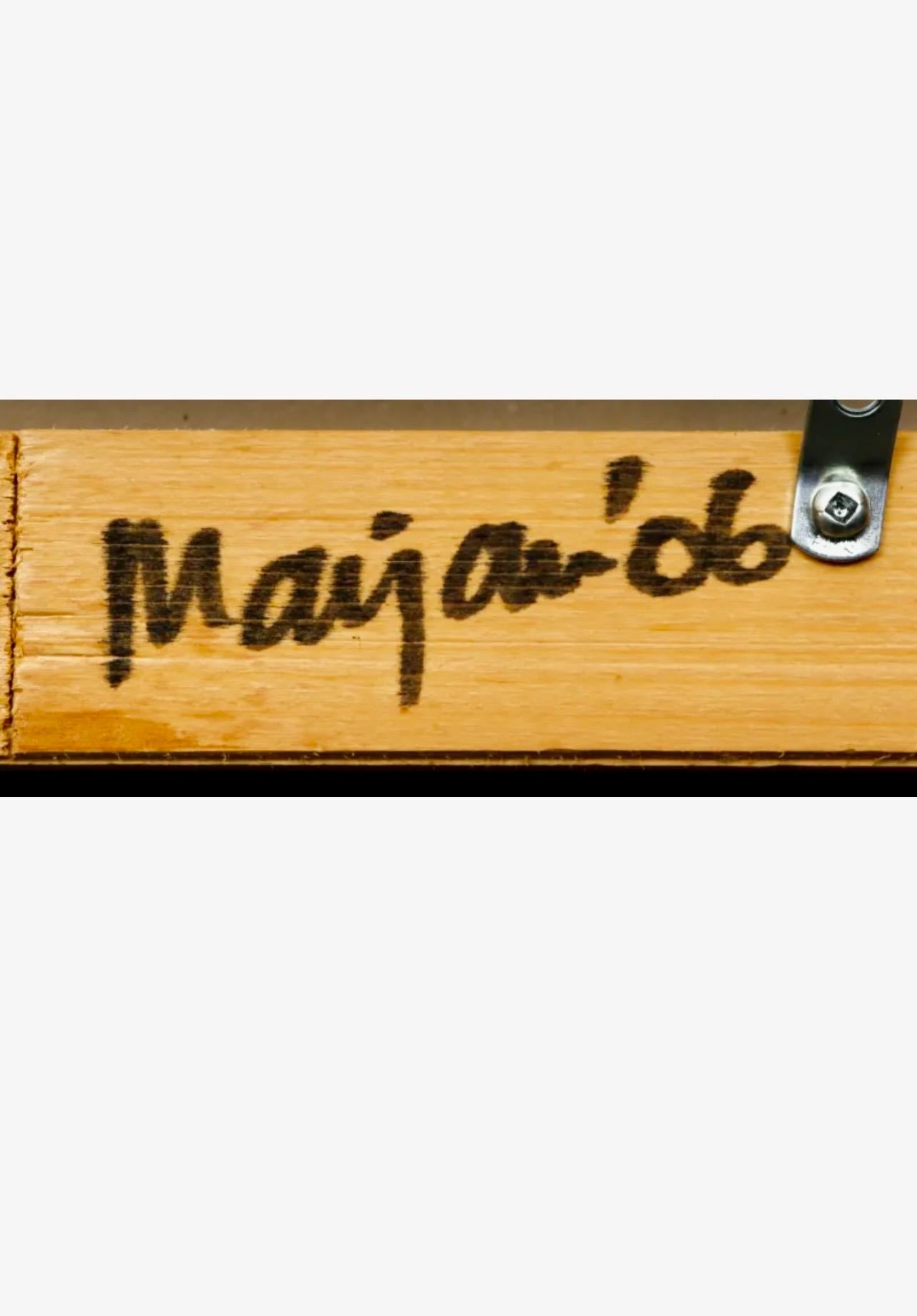 Patine et sérigraphie Peinture sur acier Art contemporain canadien Marjan Eggermont en vente 4