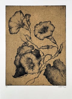 Fleurs #1 - Ipomée (patate douce), une de 4 fleurs de Marjan Seyedin