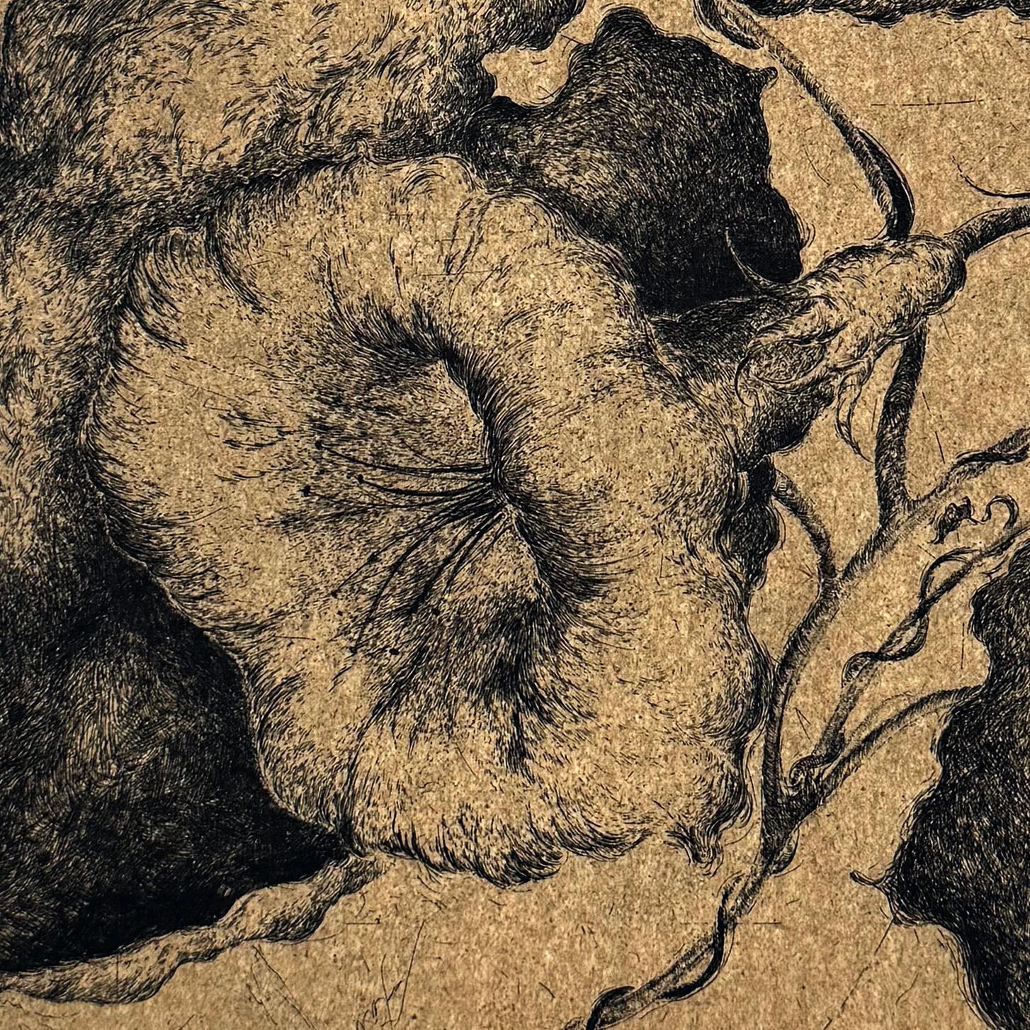 Fleurs #1 - Ipomée (patate douce), une de 4  fleurs de Marjan Seyedin en vente 4