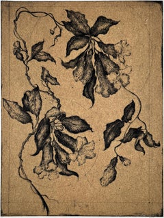 FLEURS #4 - Trompette de Jéricho, one of 4  flowers by Marjan Seyedin
