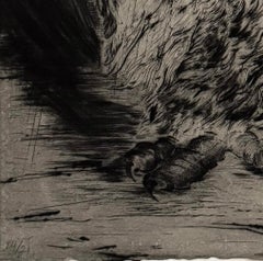 Hiboux et Chouettes n° 7, portrait d'un hibou par Marjan Seyedin