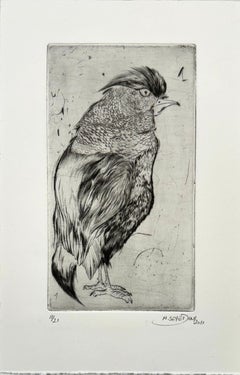 Oiseaux #1, from a series on birds by Marjan Seyedin