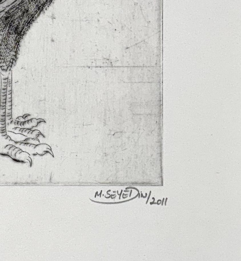 Oiseaux #13, de una serie sobre aves de Marjan Seyedin en venta 4